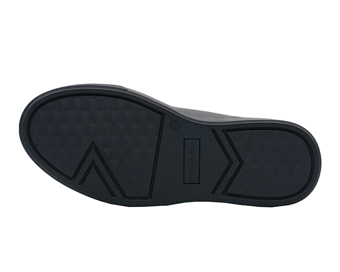 Eleganti sneakers nere da uomo con suola rialzata 6cm per comfort e stile moderno, perfette per ogni outfit.