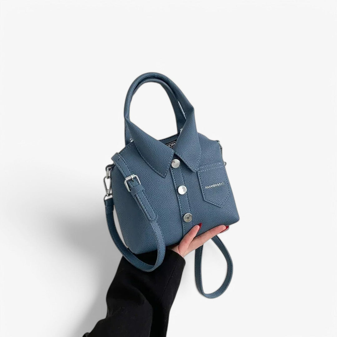 Stile e moda donna: borsa a mano compatta multicolore, accessorio trendy e regalo perfetto per lei.