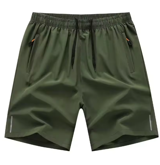 Pantaloncini da uomo multiuso per l'estate, asciugatura rapida, ottimi per sport, palestra e relax.