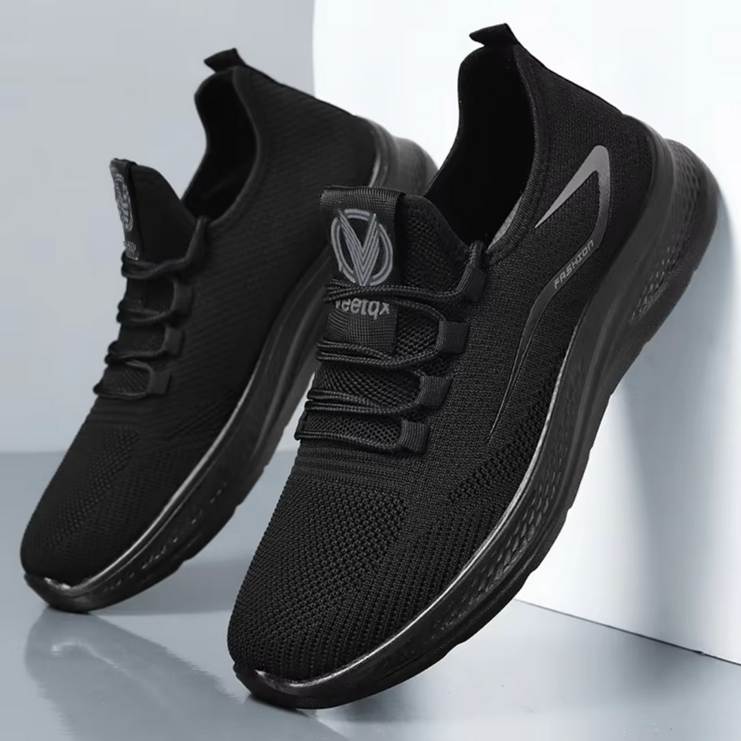 Scarpe uomo slip-on per passeggio, comfort ammortizzato e supporto plantare. Antiscivolo, traspiranti e adatte al casual.