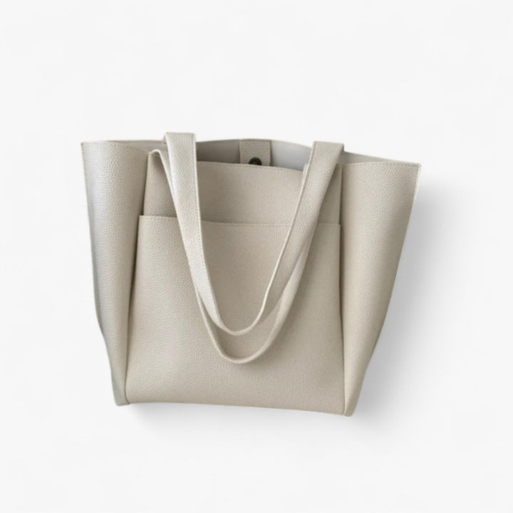Borsa tote donna elegante e pratica in sintetico. Capiente, per il quotidiano, viaggi e tutti i tuoi accessori.