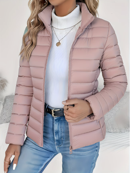 Giacca donna versatile mezza stagione, abbinabile a vari outfit, casual ed elegante.