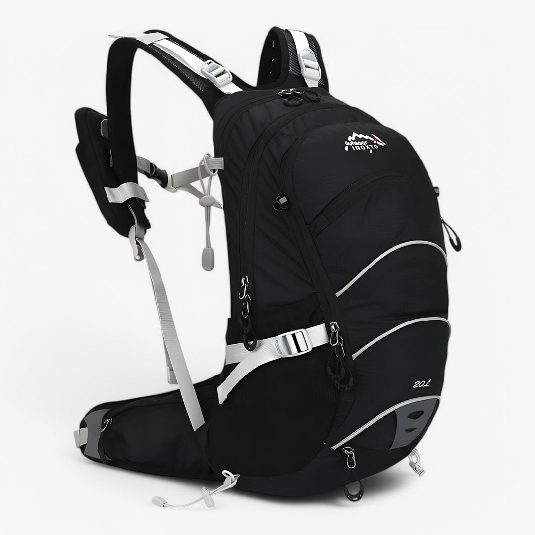 Zaino trekking uomo 20L multicolore, ideale per escursioni giornaliere e avventure.