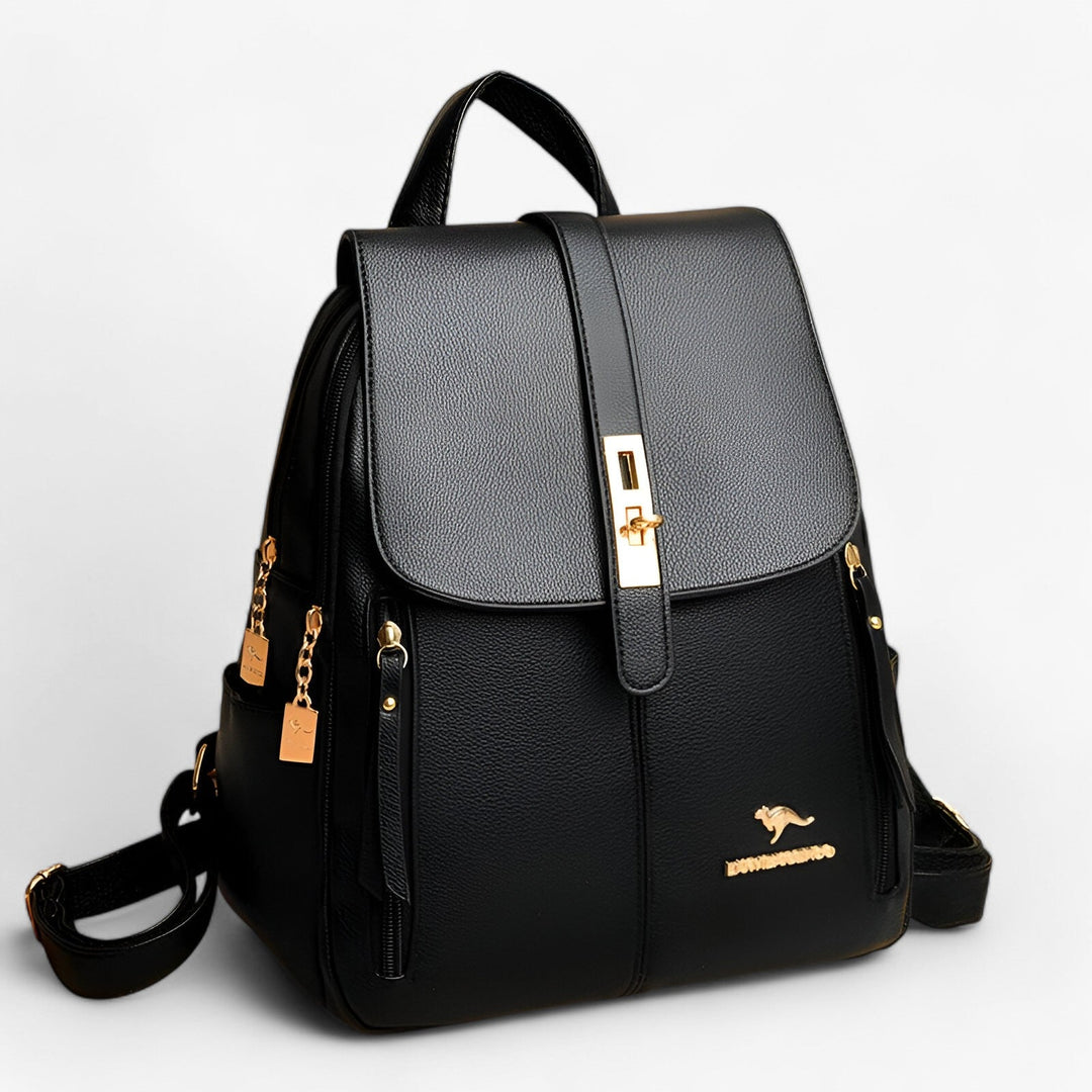 Zaino donna capiente e versatile, con design multicolore accattivante. Ideale per lavoro, scuola o viaggio.
