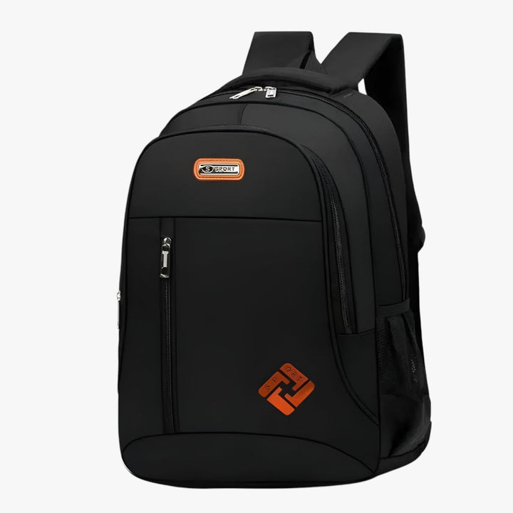 Zaino uomo antifurto completo per laptop 15.6" con porta USB, ideale per viaggio, lavoro e vita quotidiana.