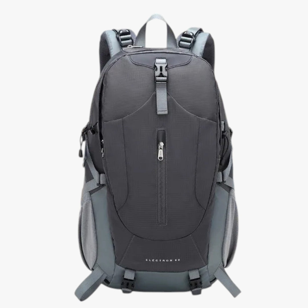 Zaino outdoor uomo 40L, robusto e capiente per escursioni, campeggio e viaggi. Design ergonomico.