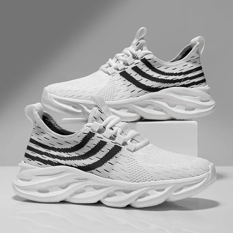 Scarpe da running uomo, traspiranti e ammortizzate, con suola antiscivolo StickTread.