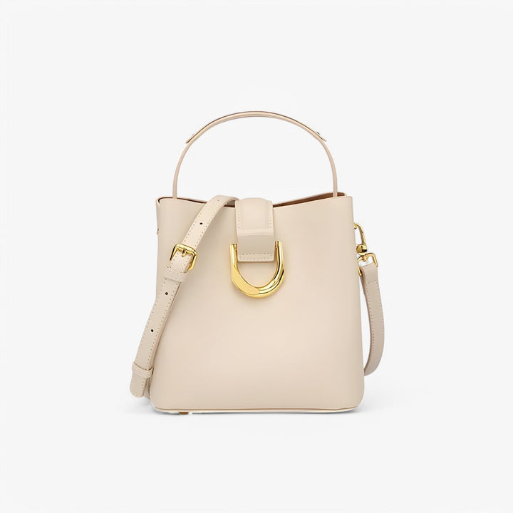 Borsa a secchiello donna versatile, un accessorio pratico e alla moda per l'uso quotidiano.