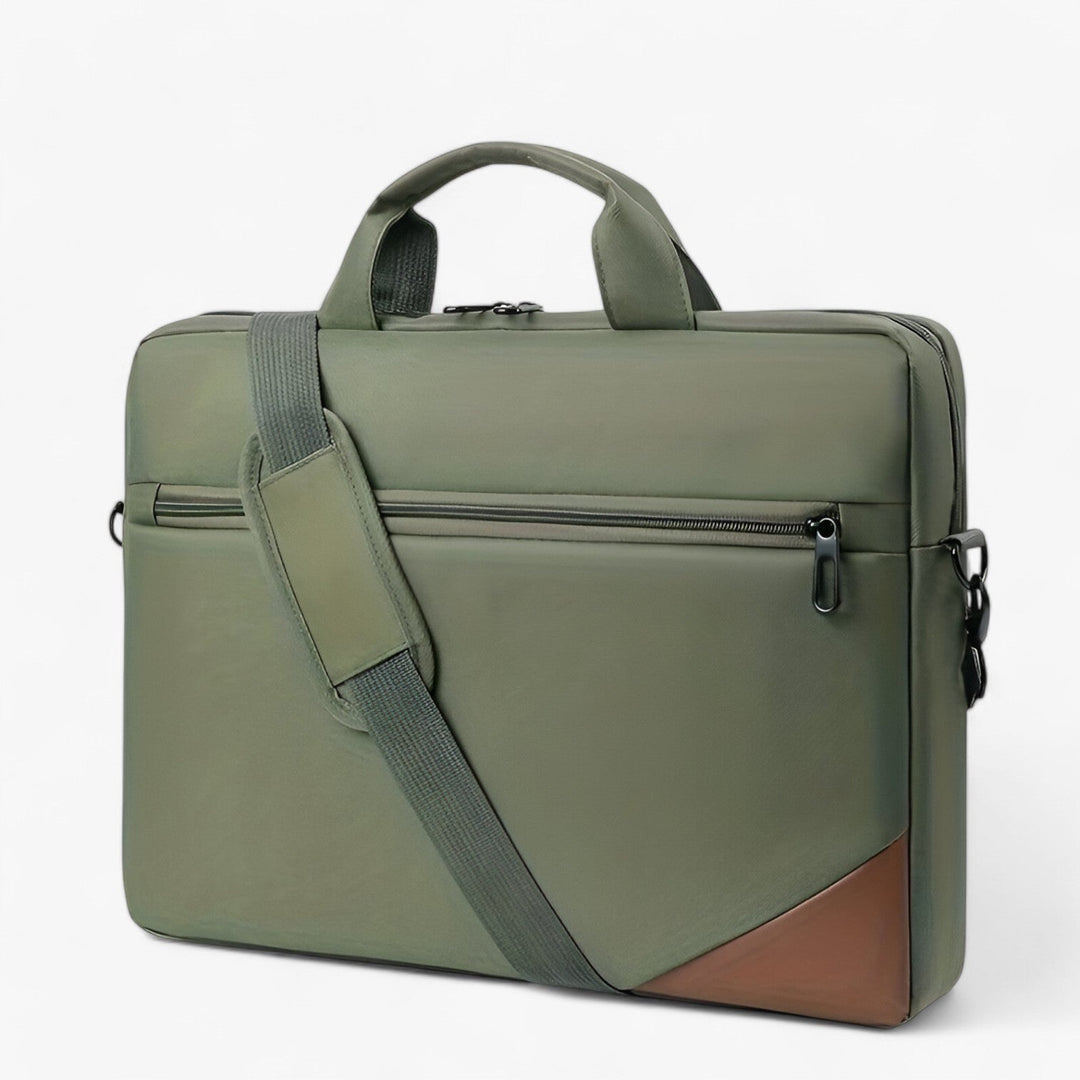 Borsa viaggio rossa per laptop uomo, con tracolla, un regalo pratico e di design per ogni occasione.