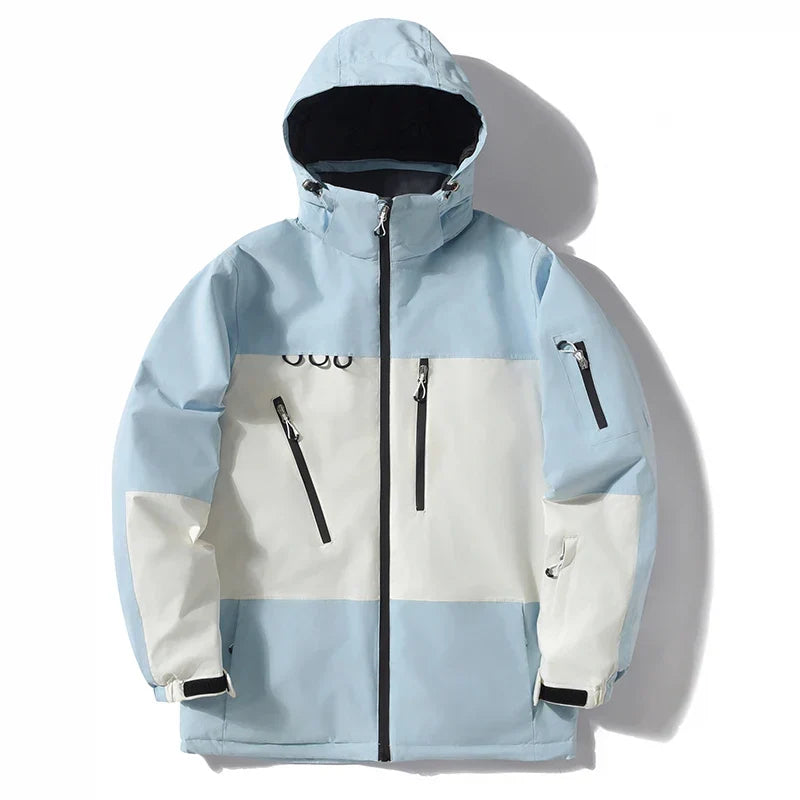 Completo sci invernale unisex impermeabile e caldo. Giacca e pantaloni perfetti per sci, snowboard e sport sulla neve.