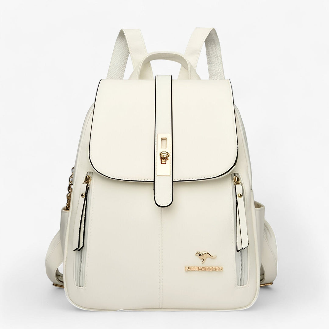 Zaino donna multicolore ergonomico e pratico, ideale per il quotidiano. Accessorio casual di moda per ogni viaggio.