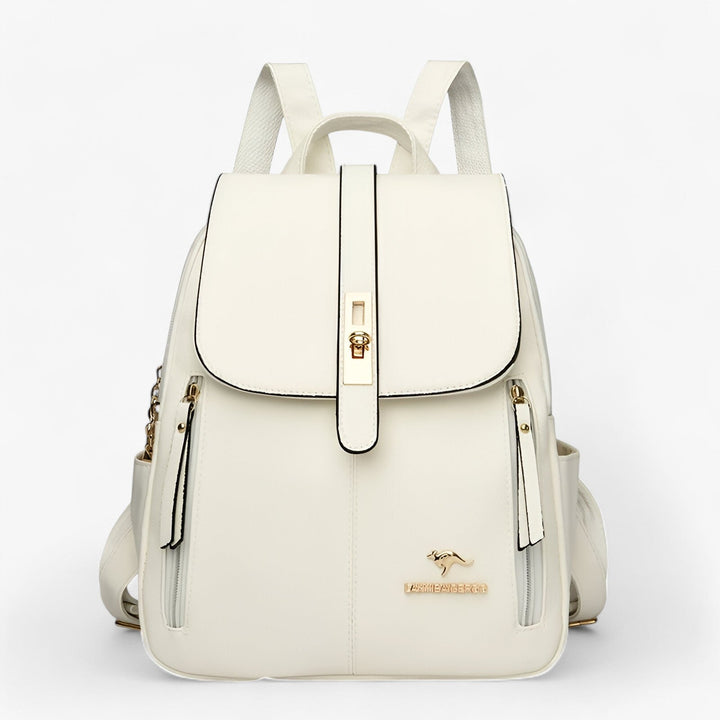 Zaino donna multicolore ergonomico e pratico, ideale per il quotidiano. Accessorio casual di moda per ogni viaggio.