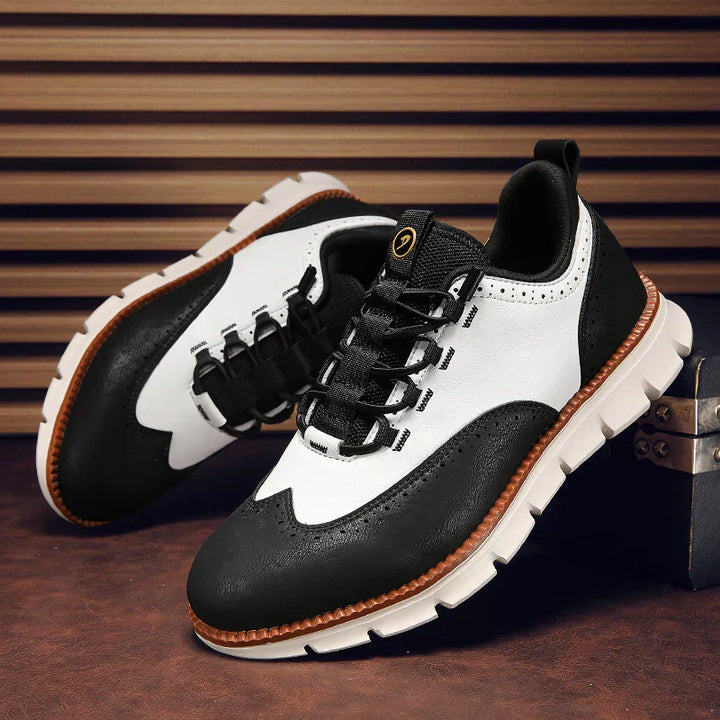 Scarpe formali Oxford da uomo con soletta memory foam per comfort eccezionale, perfette per business.