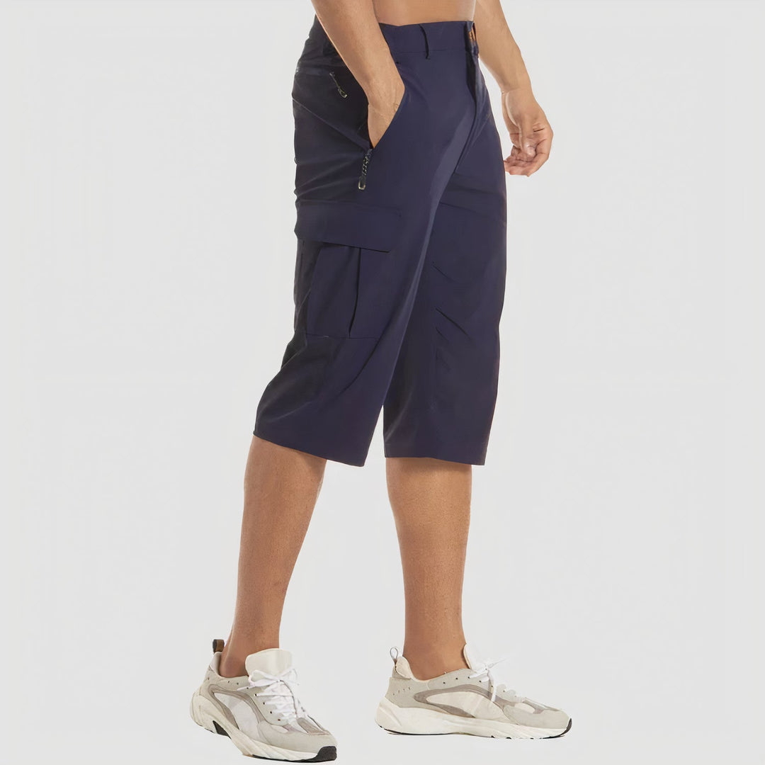 Short uomo casual ad asciugatura rapida, ottimi per attività all'aperto in estate.