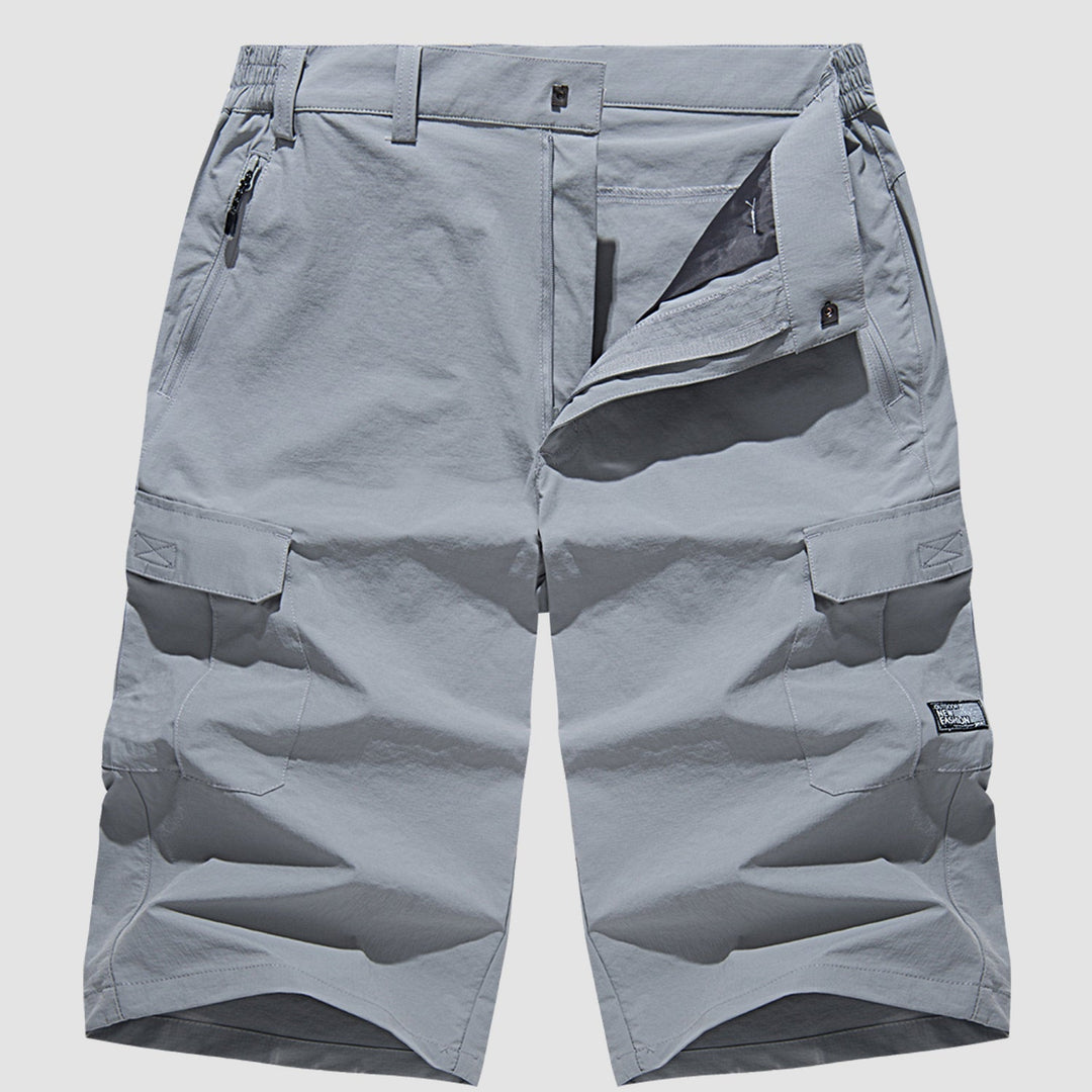 Short cargo uomo pratico e leggero, ad asciugatura rapida, per un comfort estivo.