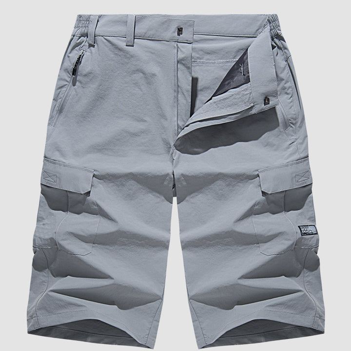 Short cargo uomo pratico e leggero, ad asciugatura rapida, per un comfort estivo.
