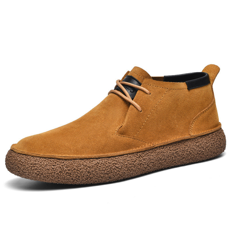 Profilo sneakers uomo casual grigie/nere, suola flessibile e design elegante per comfort e moda maschile.