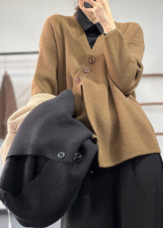 Maglione invernale donna oversize, asimmetrico e caldo. Perfetto per un look casual-chic e comodo.