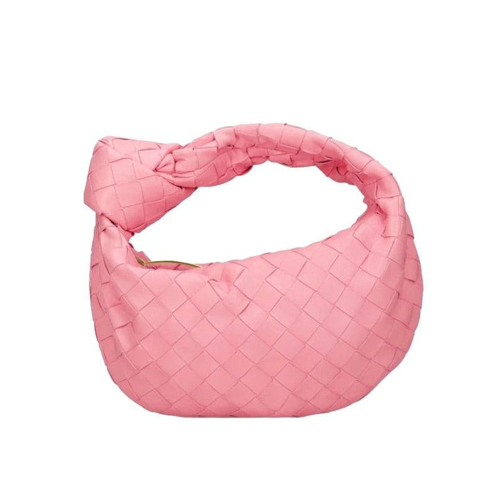 Borsa donna mini in pelle intrecciata. Accessorio moda versatile, ideale per look casual o elegante. Regalo perfetto.