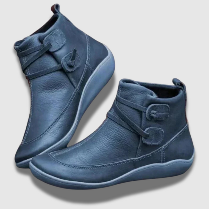 Stivaletti invernali da donna eleganti con suola antiscivolo, calzature di tendenza perfette per stile e sicurezza.