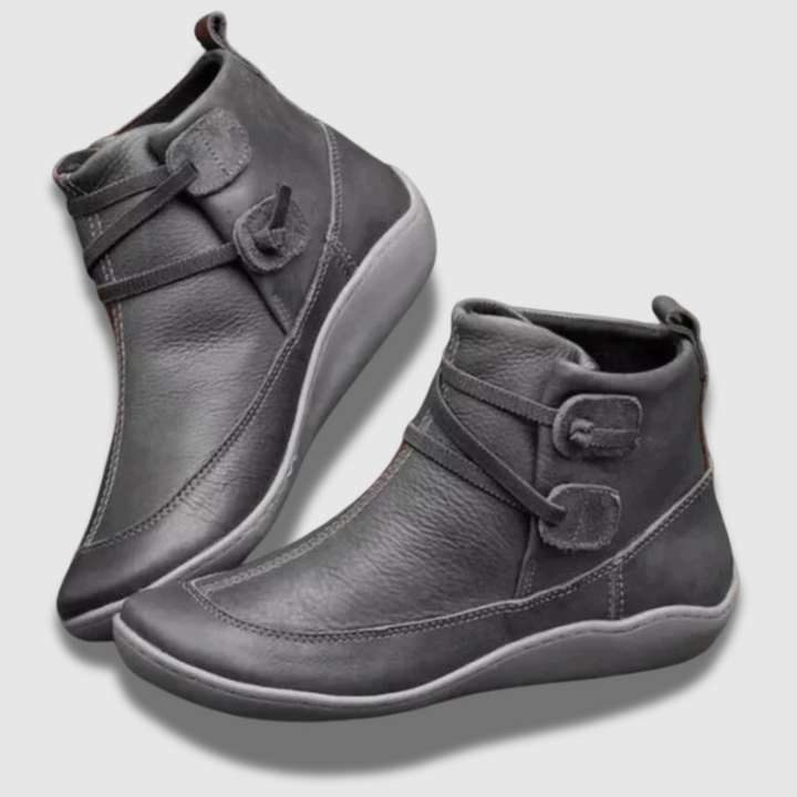 Comodi stivaletti donna antiscivolo, calzature eleganti e pratiche, ideali per un look casual o raffinato.