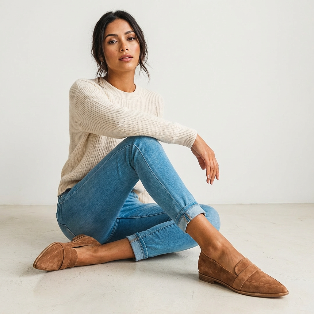 Mocassini leopardati donna a punta, scarpe eleganti che uniscono stile e comfort.