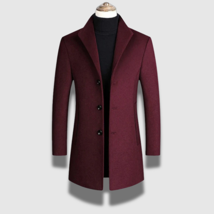 Giacca da uomo classica moderna con risvolto. Ideale come capo versatile per autunno/inverno e occasioni eleganti.