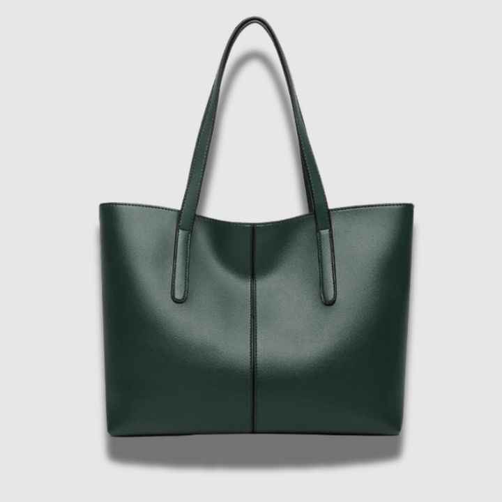 Borsetta tote da donna in pelle lucida di alta qualità, design moderno ed elegante, perfetta per un look chic.