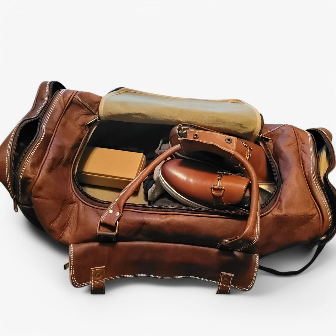 Borsone da viaggio donna, design elegante e pratico. Borsa multiformato perfetta per ogni destinazione.