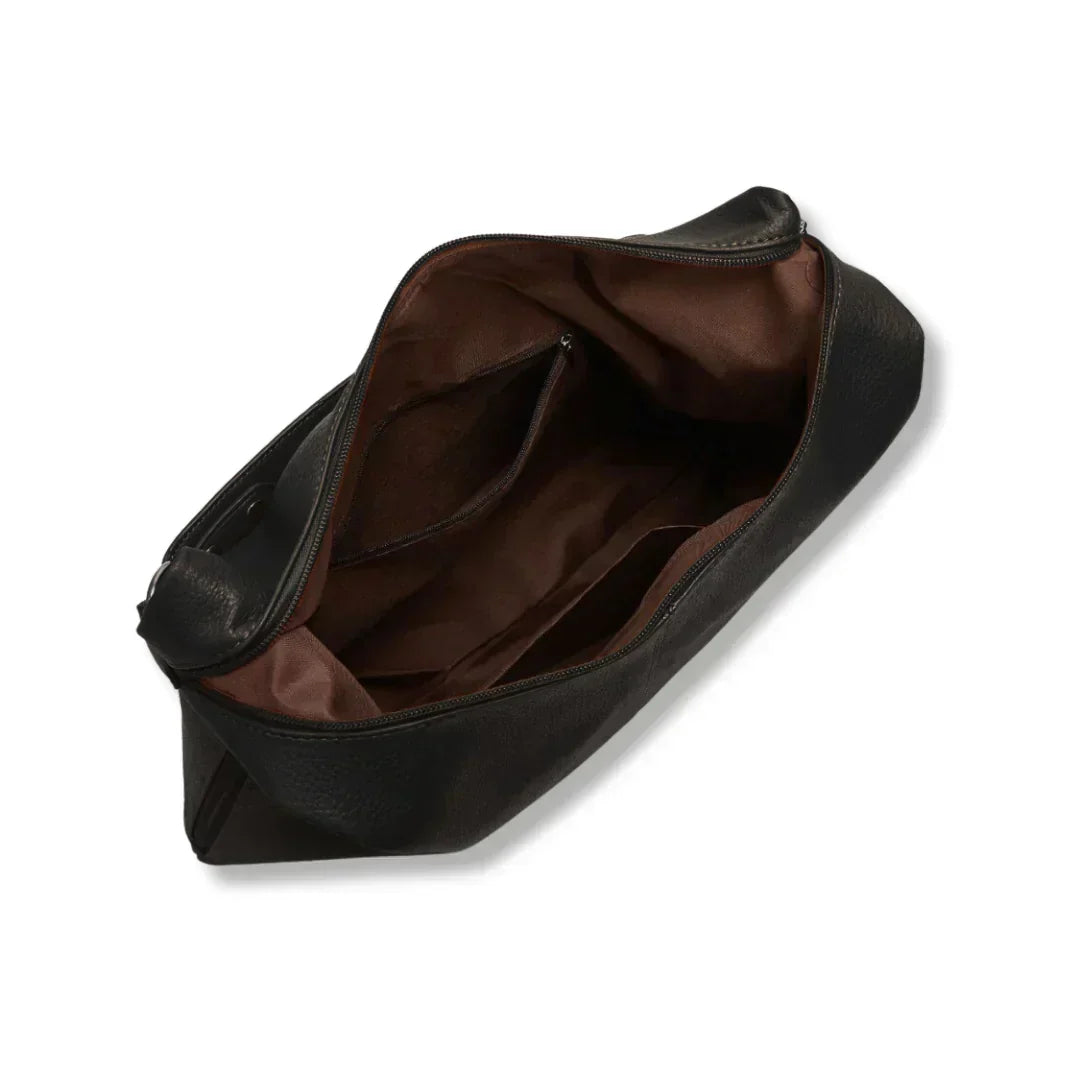 Hobo bag capiente vino rosso per donna, con tracolla comoda, perfetta per lavoro o tempo libero.