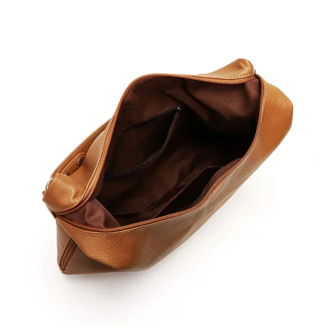 Borsa hobo donna vino rosso, accessorio di tendenza, capiente e con tracolla versatile.