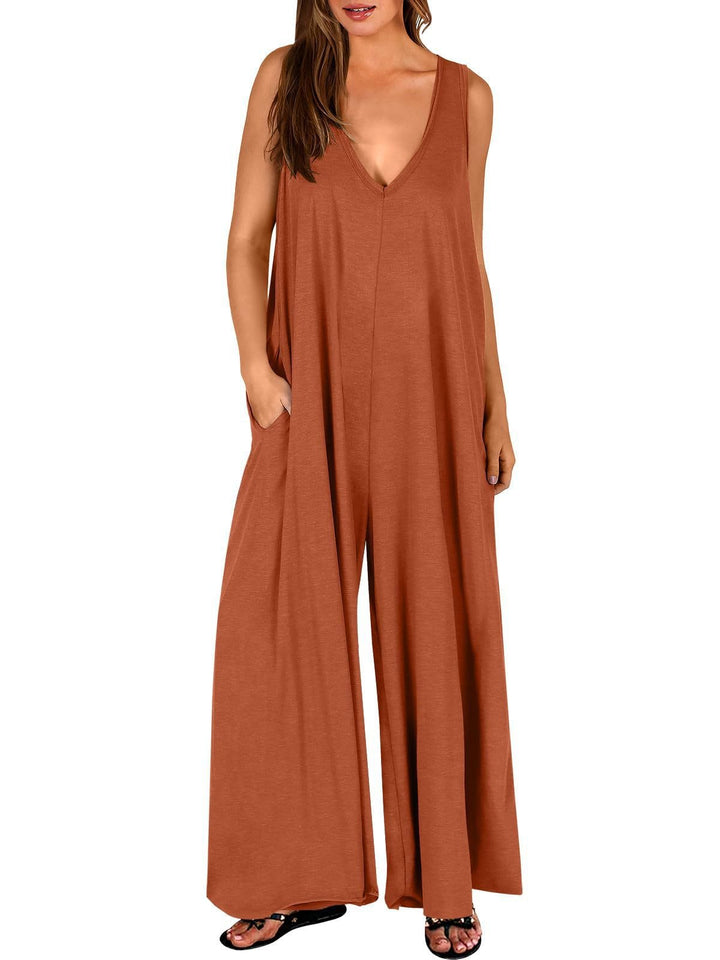 Tuta intera moda donna autunnale, pratica e confortevole, perfetta per look quotidiani o serali.