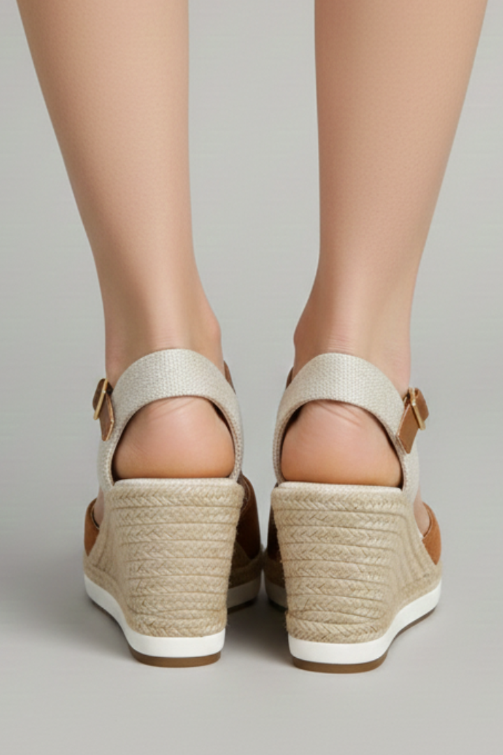 Calzature estive donna: espadrillas a punta chiusa, slingback. Design elegante e suola in iuta per il massimo comfort.