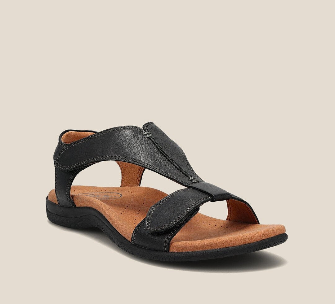 Sandali donna comodi con cinturino, perfetti per passeggio estivo. Calzature casual ed eleganti per la moda.