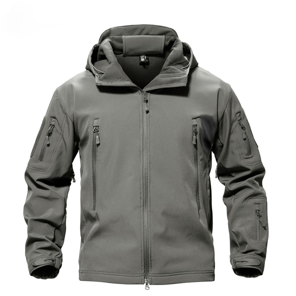 Giacca uomo invernale impermeabile, perfetta per pioggia e freddo, calda e versatile per città e outdoor.