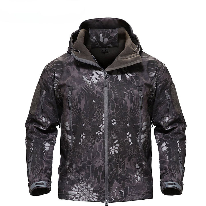 Giacca da escursionismo uomo, impermeabile e termica, con cappuccio per affrontare ogni avventura outdoor.