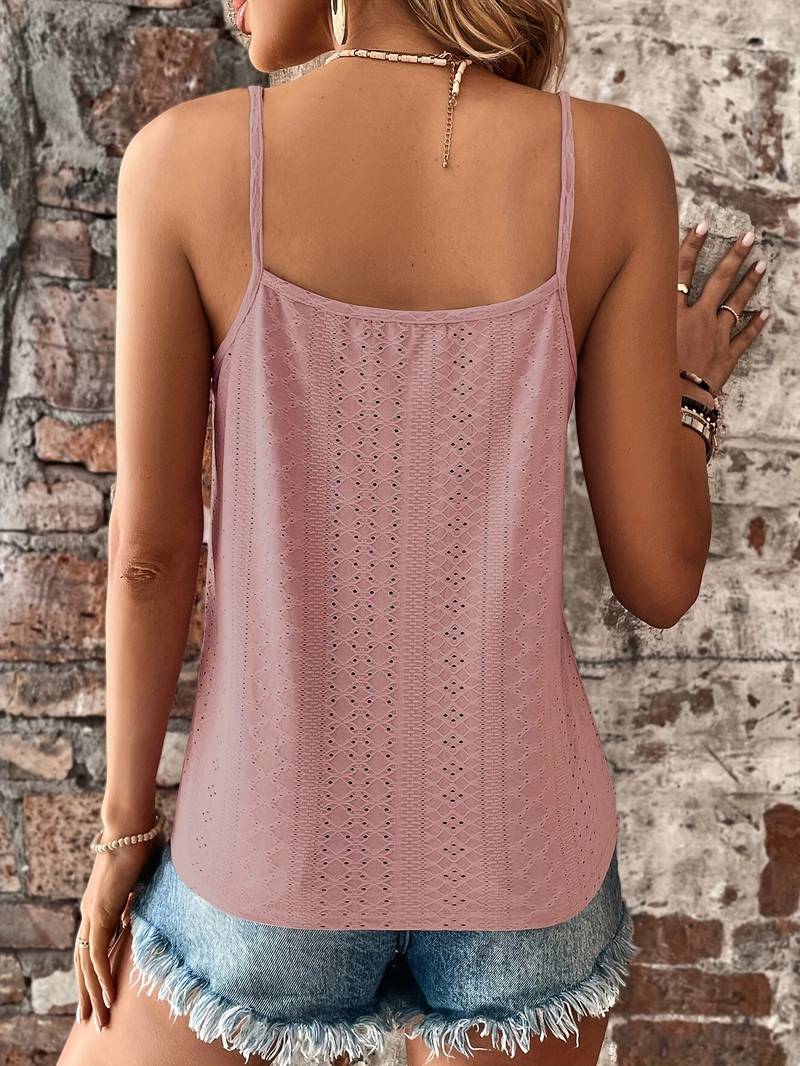 Top donna versatile con dettagli raffinati, perfetto per la moda estiva e ogni occasione.