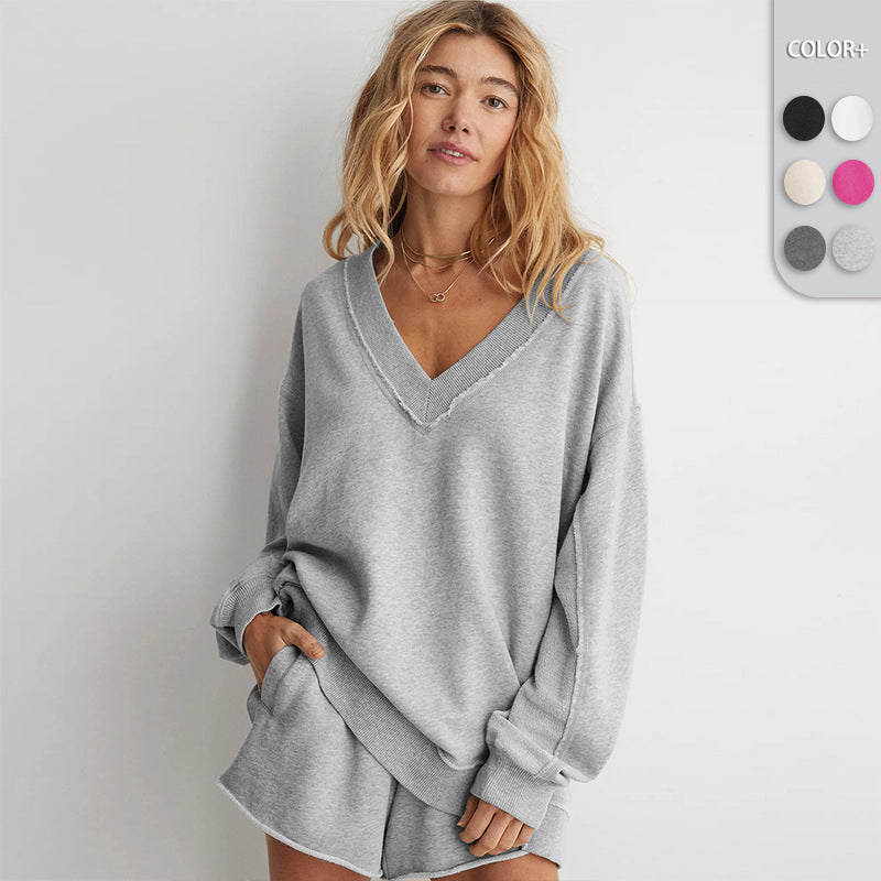 Maglia donna autunnale, pullover comodo e ampio, perfetto per serate fredde.