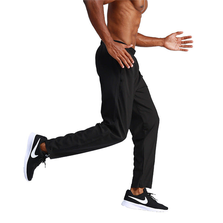 Pantaloni sportivi ampi da uomo per basket, allenamento e corsa. Asciugatura rapida per fitness.