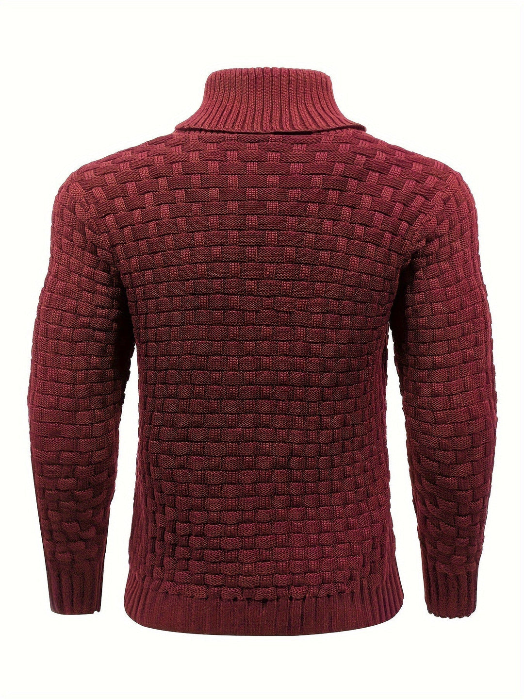 Comfort e calore: maglione uomo invernale con versatile collo a sciarpa.