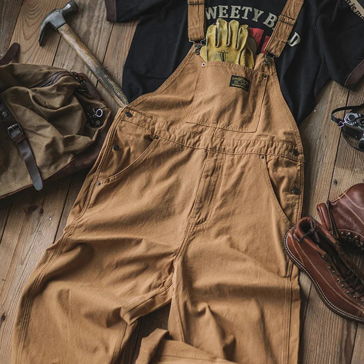 Tuta unisex resistente in stile retrò. Ideale per lavoro, hobby e attività all'aperto.
