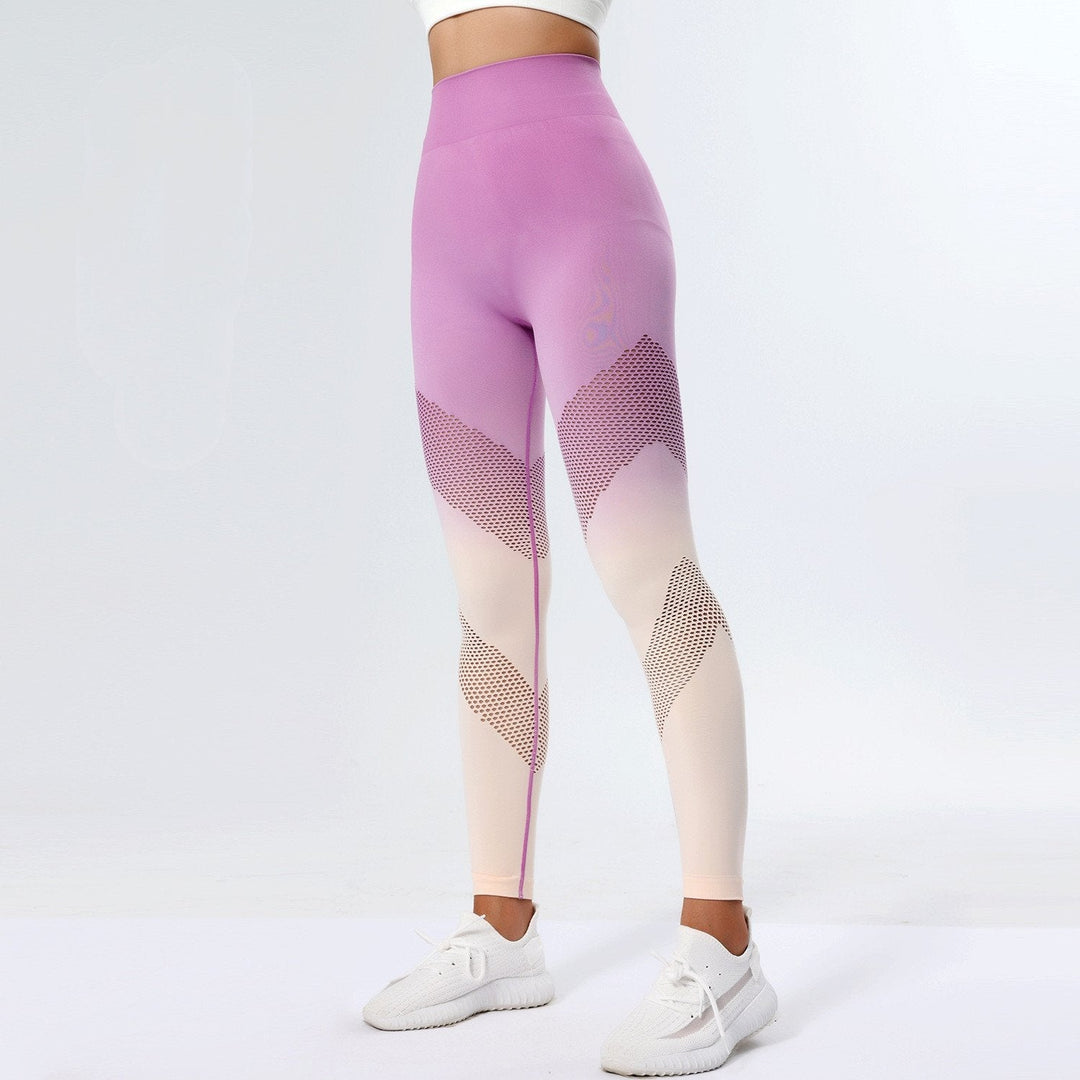 Leggings donna a vita alta con arricciatura glutei, per valorizzare la figura durante yoga, fitness e attività sportive.