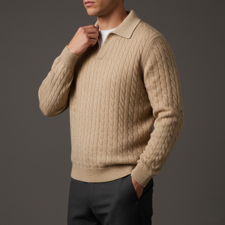 Moda maschile: maglione uomo in maglieria leggera, traspirante, per un comfort elevato e uno stile impeccabile.