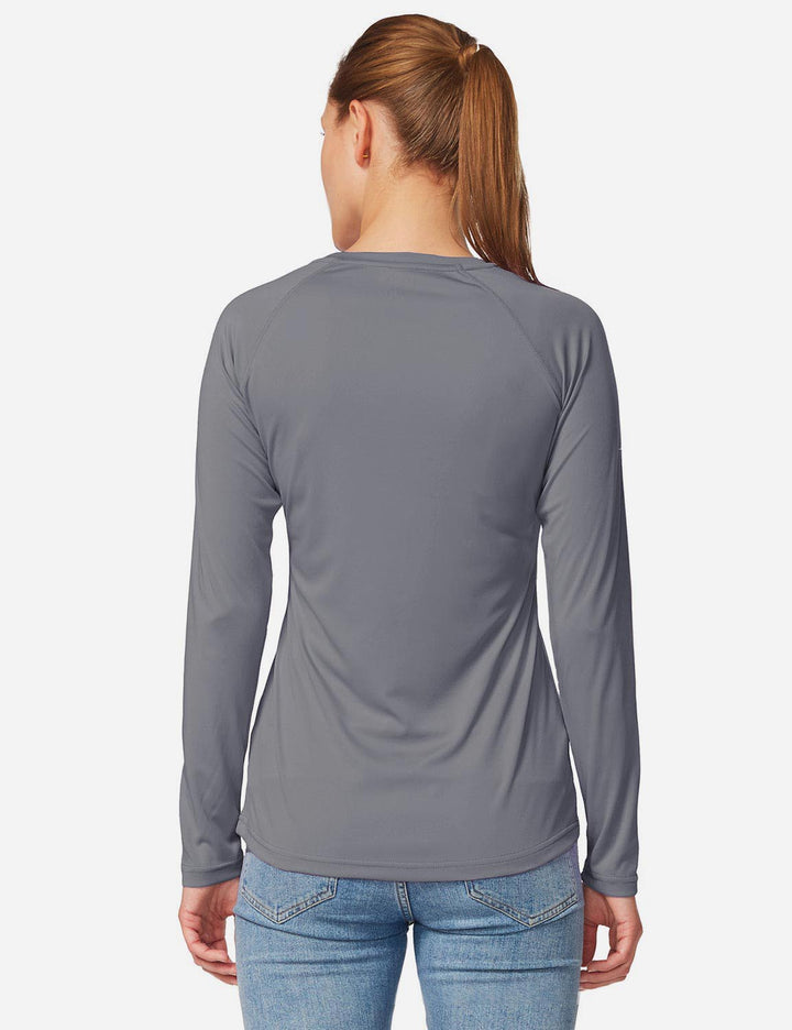 T-shirt donna da viaggio anti-UV, facile da lavare. Leggera e confortevole per ogni avventura.