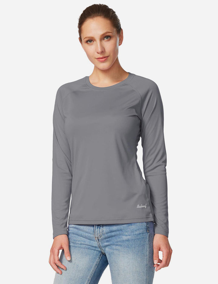 T-shirt donna da viaggio anti-UV, confortevole. Leggera e versatile per ogni destinazione.