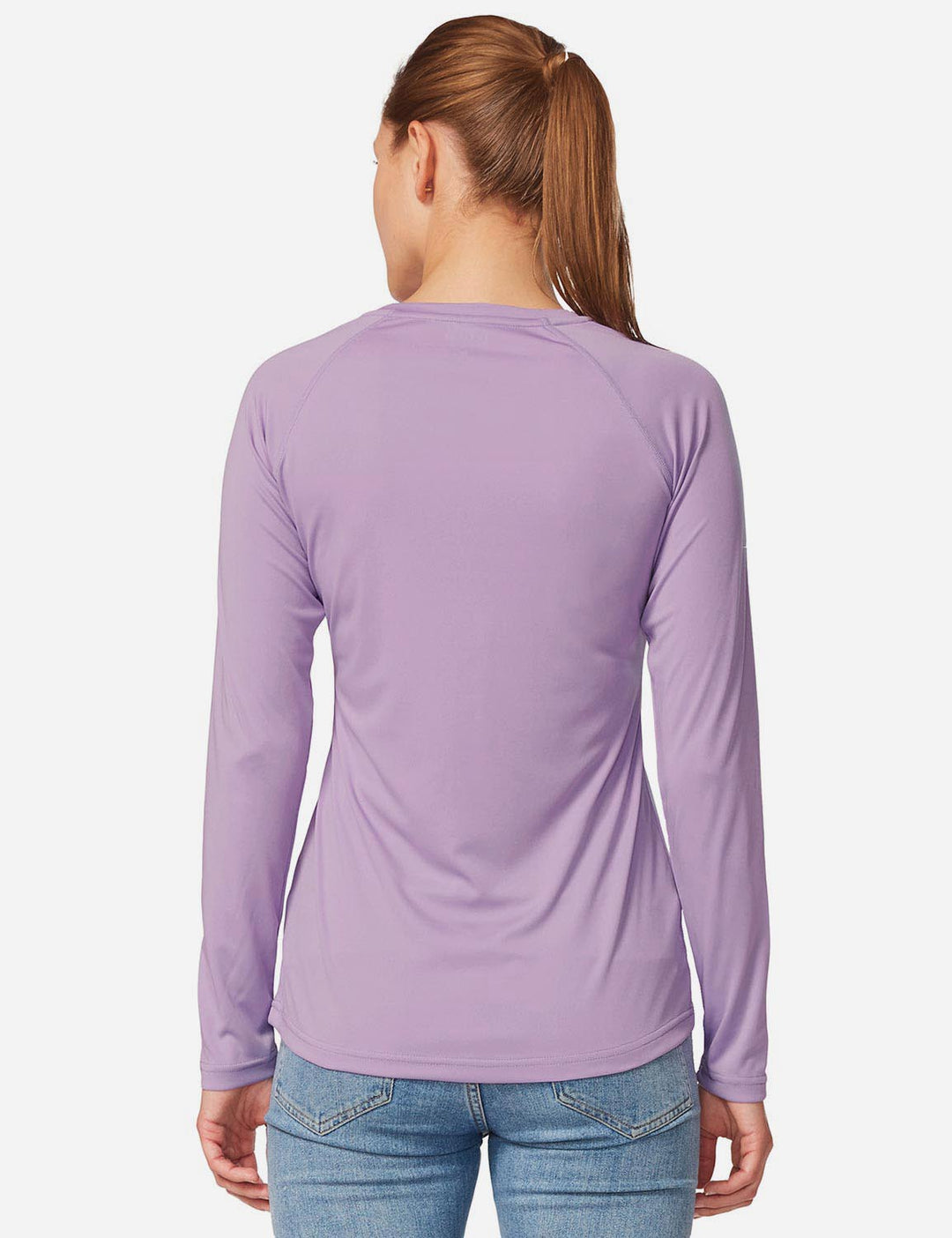 Abbigliamento sportivo donna anti-UV, per running. Traspirante, asciugatura rapida per performance.