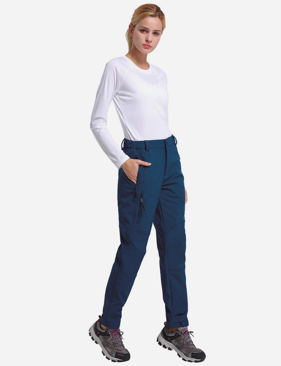 Pantaloni invernali sportivi donna per la montagna e le basse temperature.