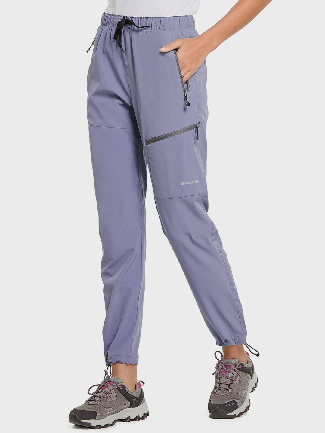 Pantaloni donna leggeri per il backpacking, ottimi per lunghi viaggi ed escursioni.