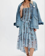 Floreale Azzurro