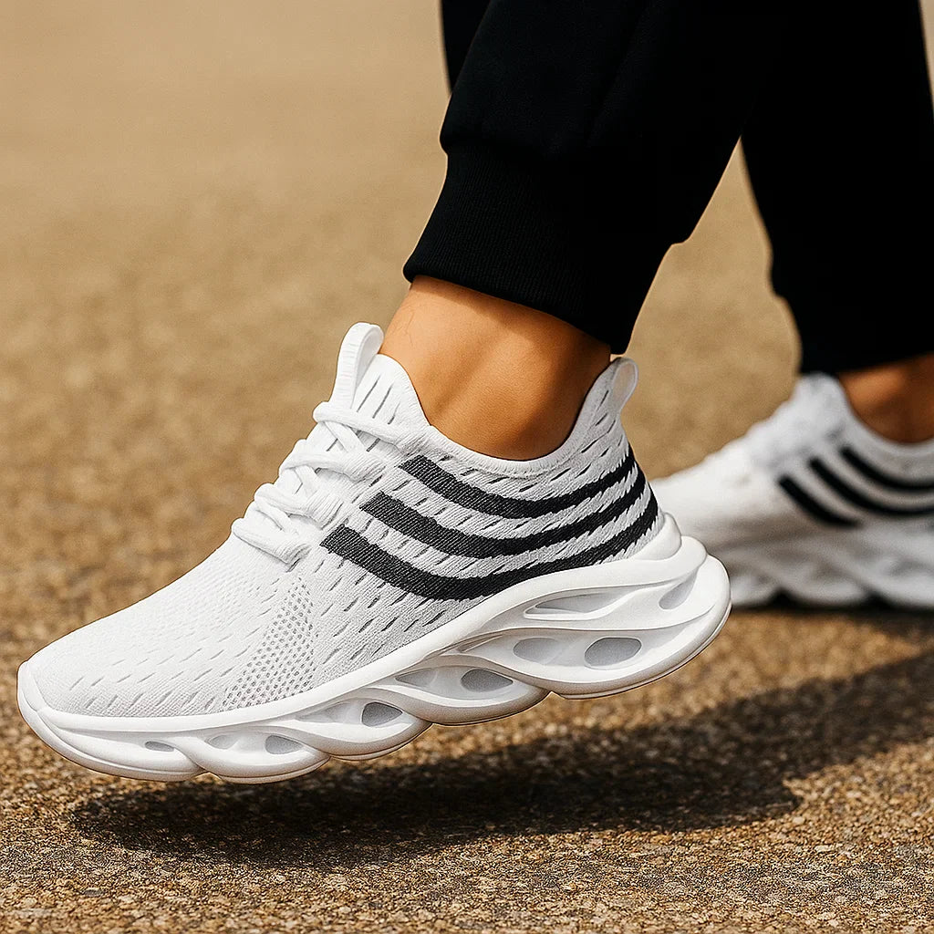 Calzature atletiche uomo per allenamento e fitness, con suola antiscivolo StickTread.